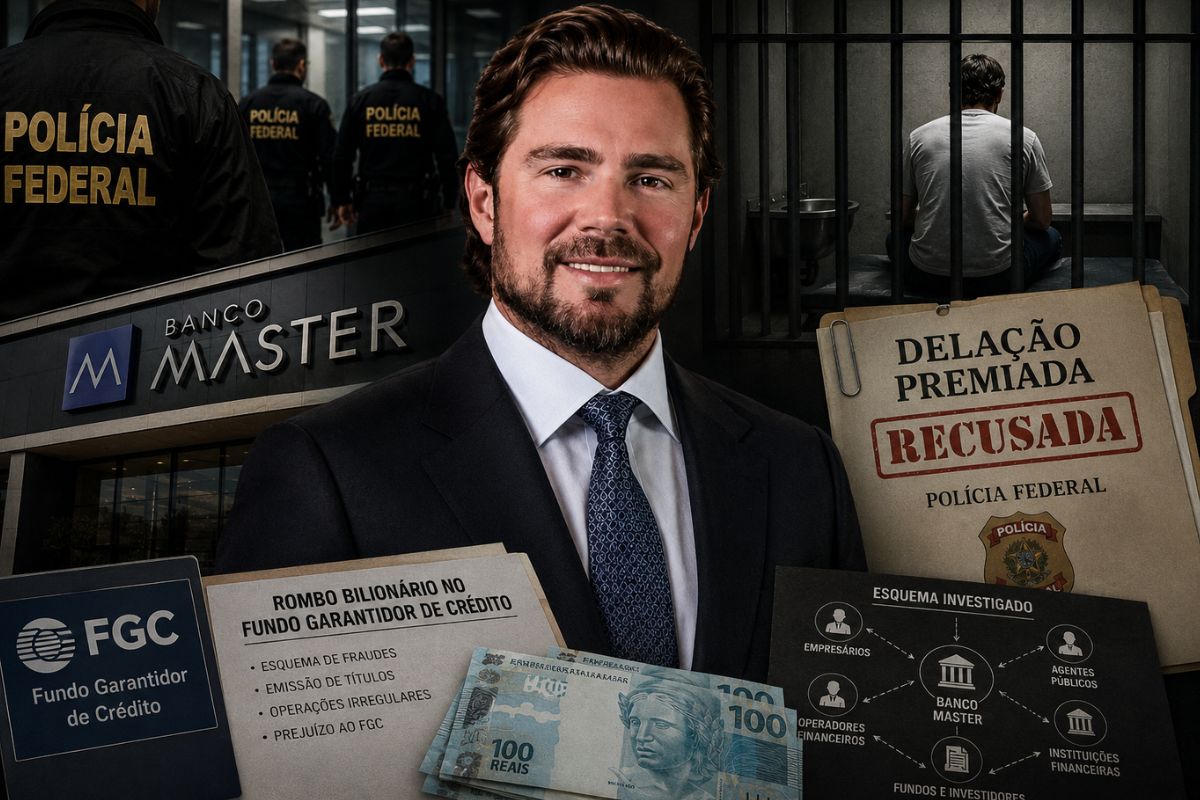 Entenda por que a Polícia Federal recusou a delação de Daniel Vorcaro no Caso Master