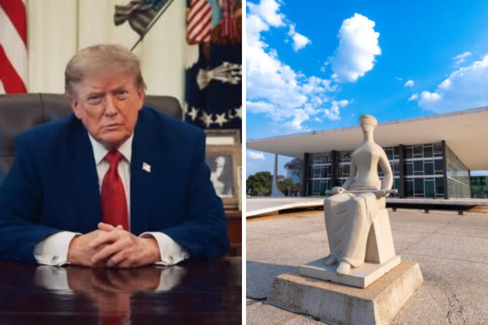A doação de Donald Trump contra o STF acende alerta na AGU