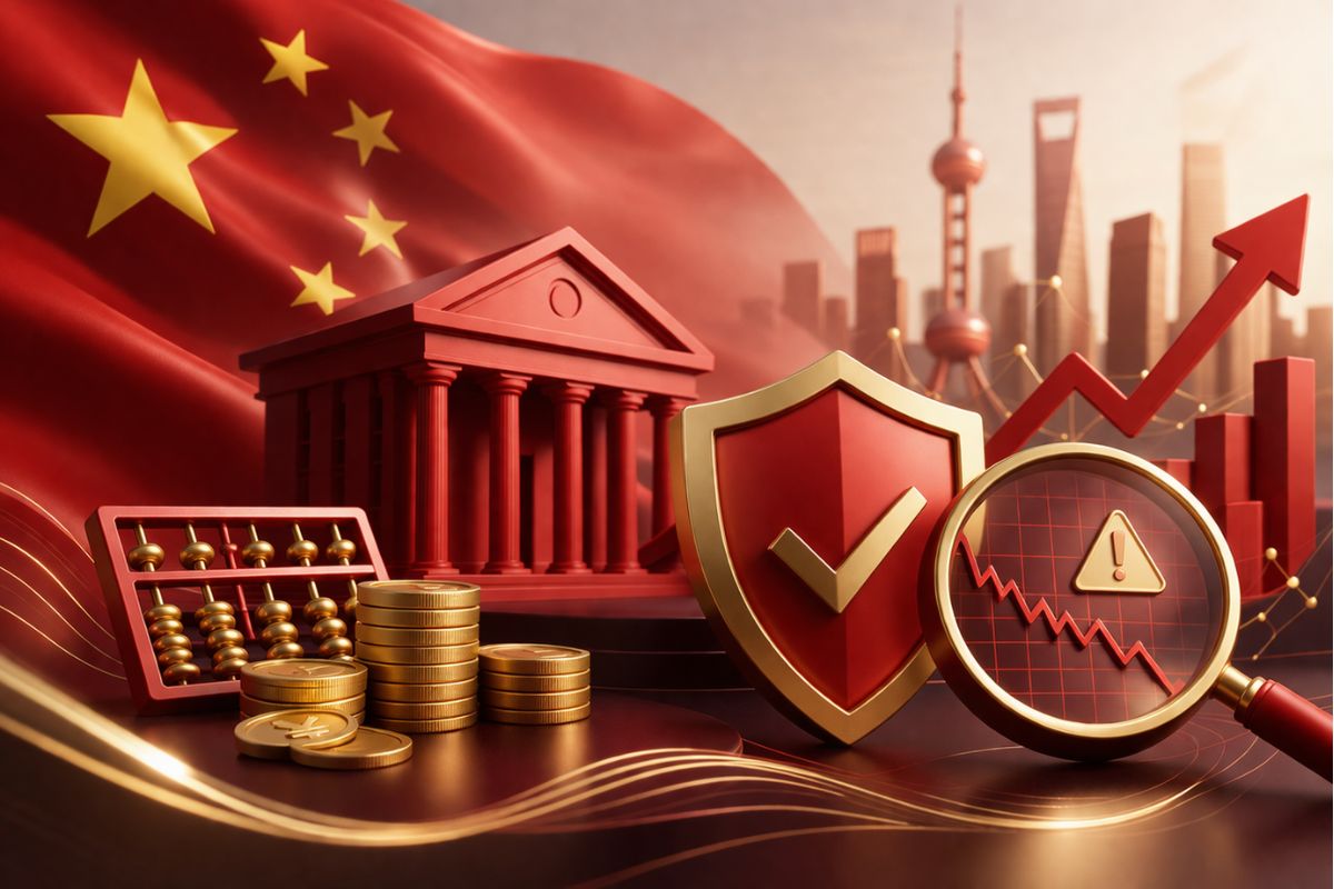 China anuncia mudanças no sistema financeiro e foco no controle de riscos até 2026