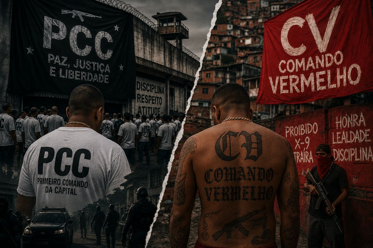 A origem do PCC e do Comando Vermelho