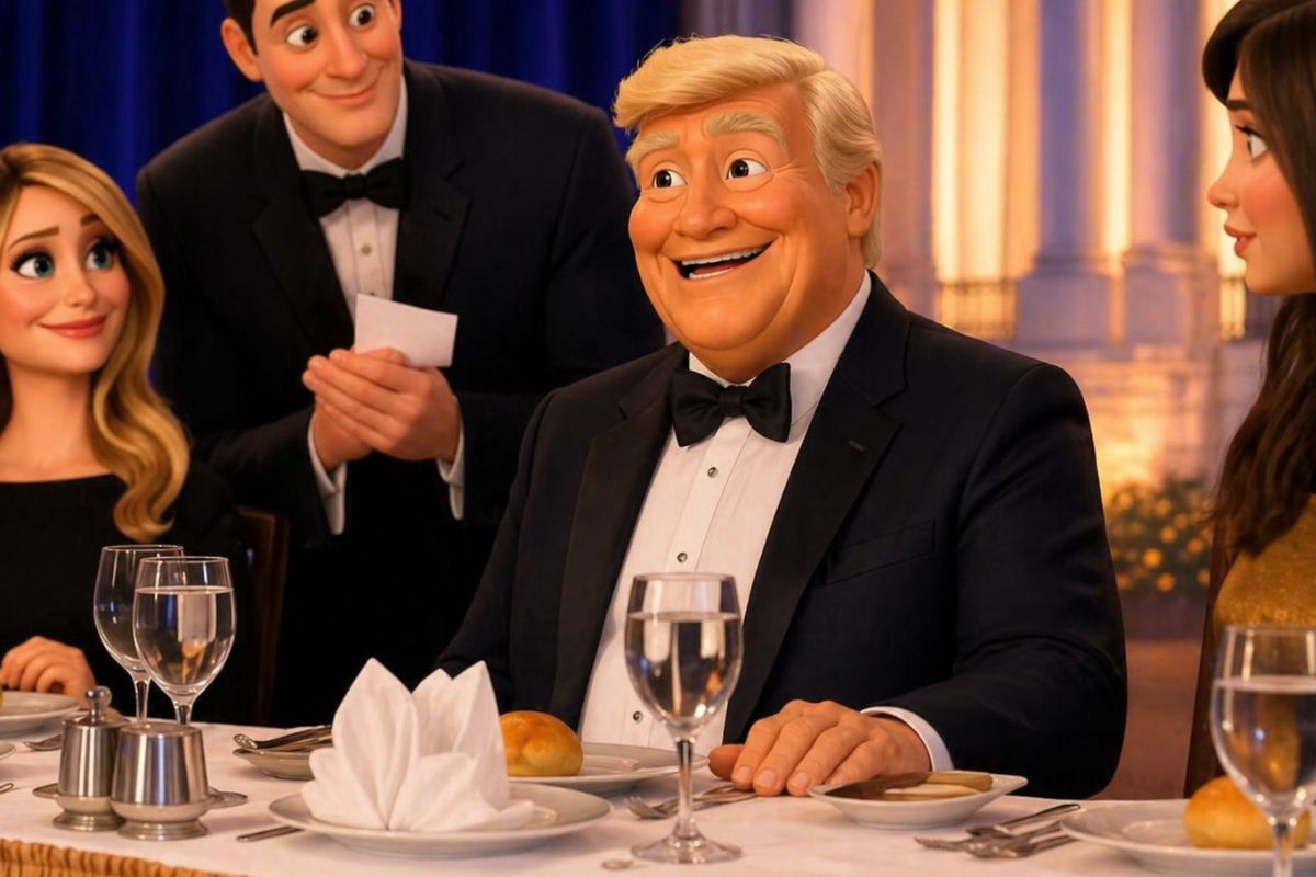 Vídeo de IA do Irã distorce ataque a Trump e sugere encenação em propaganda de guerra