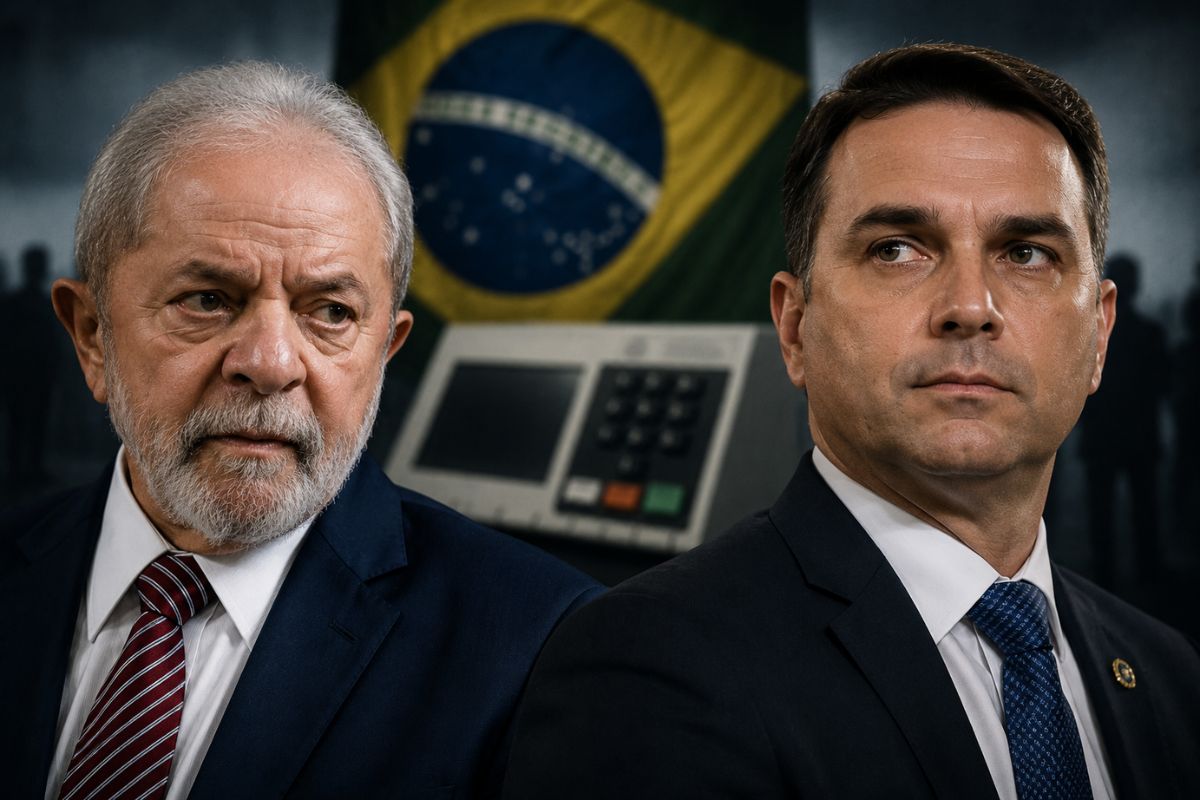 Datafolha aponta empate entre Lula e Flávio Bolsonaro antes do caso “Dark Horse”