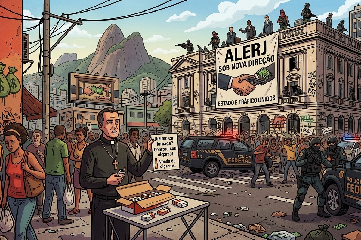 RJ, o estado do crime e do caos