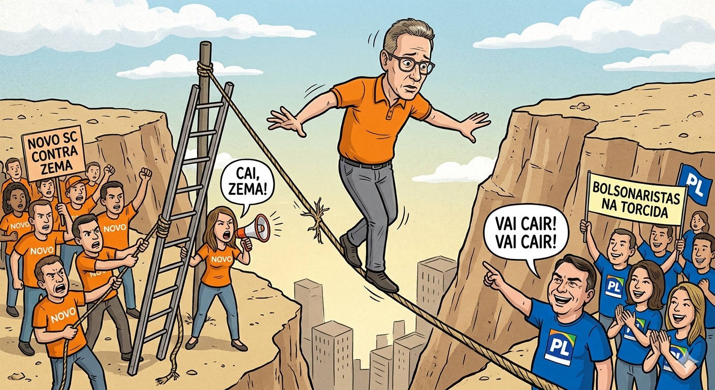 Zema na corda bamba