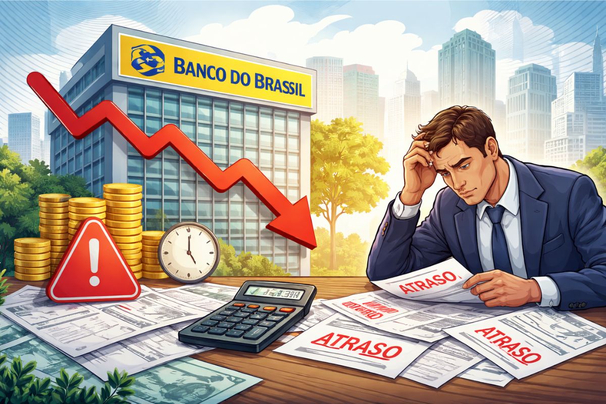 Banco do Brasil: quais fatores estão elevando os atrasos em empréstimos e preocupando o mercado?