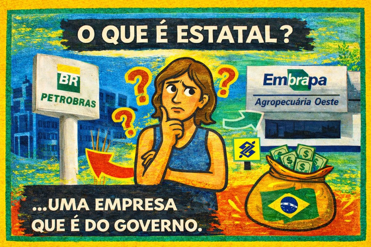 O que são estatais e qual a diferença em relação às empresas privadas?