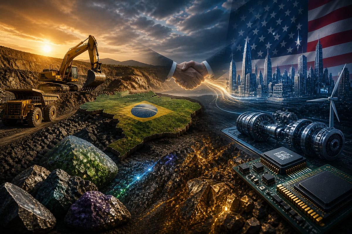 Entenda o que aconteceria caso o Brasil cedesse suas terras raras aos Estados Unidos