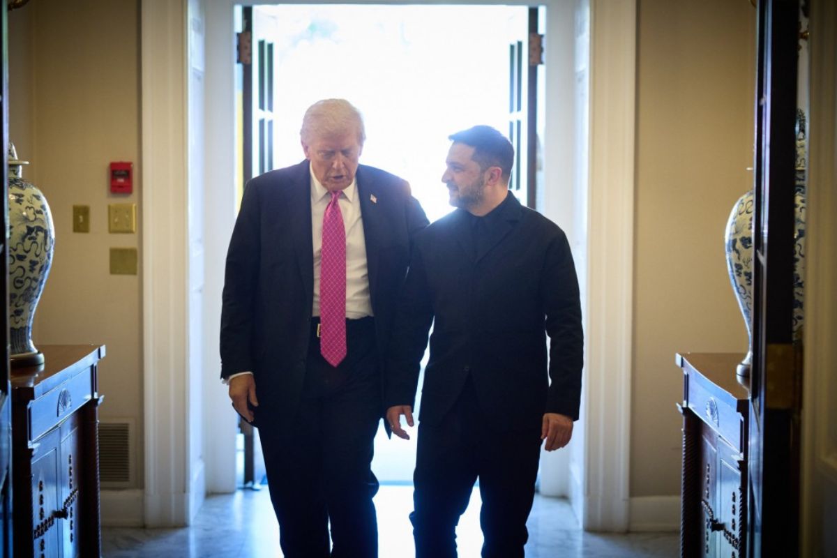 Trump recebe Zelensky após novos ataques russos à Ucrânia; saiba teor da conversa