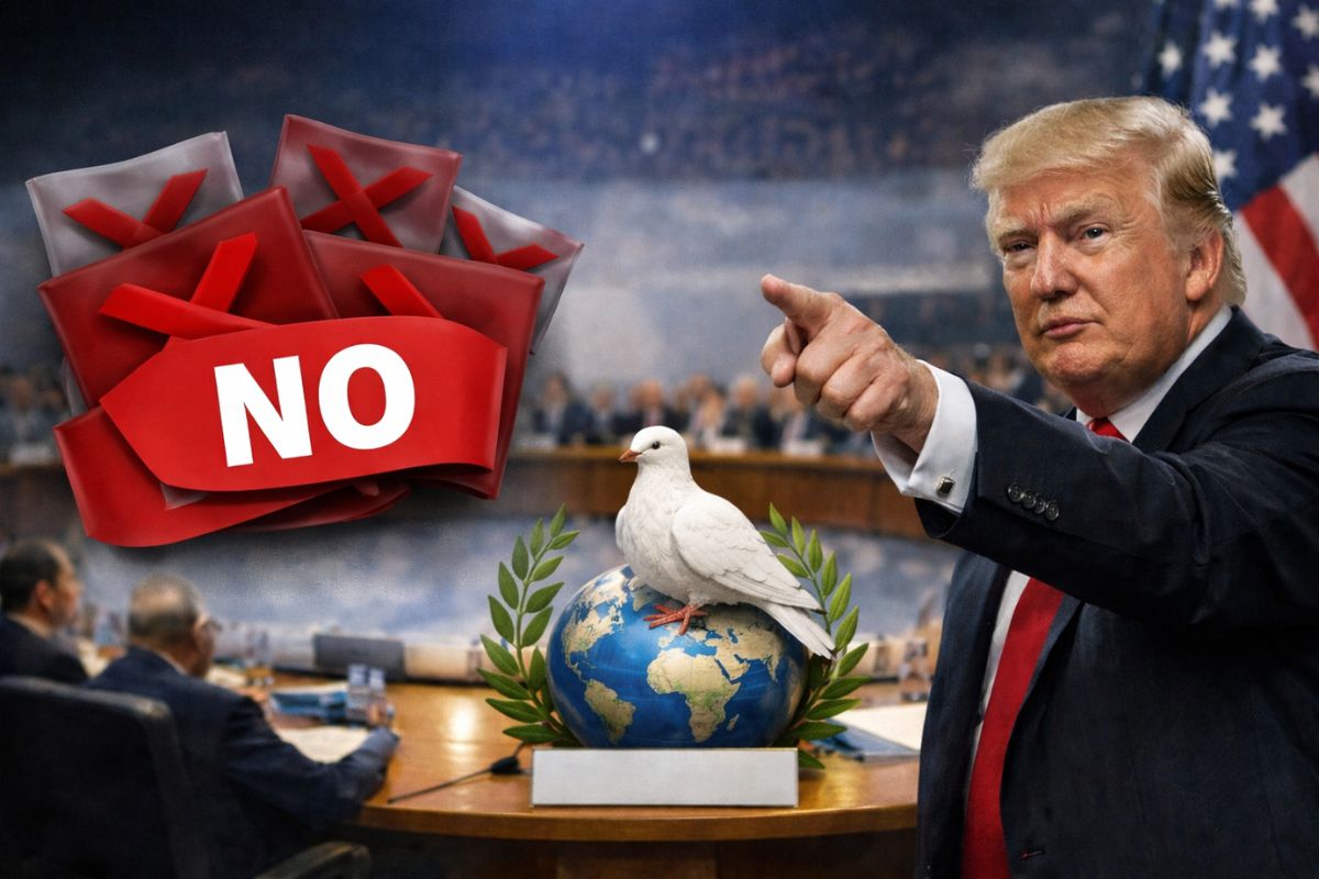 Quais países recusaram o convite para o Conselho de Paz, idealizado por Trump?