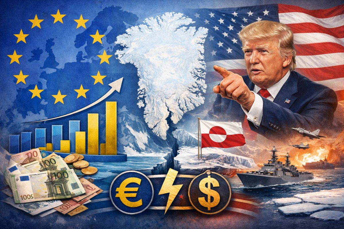 União Europeia avalia resposta econômica após ameaças de Trump envolvendo a Groenlândia