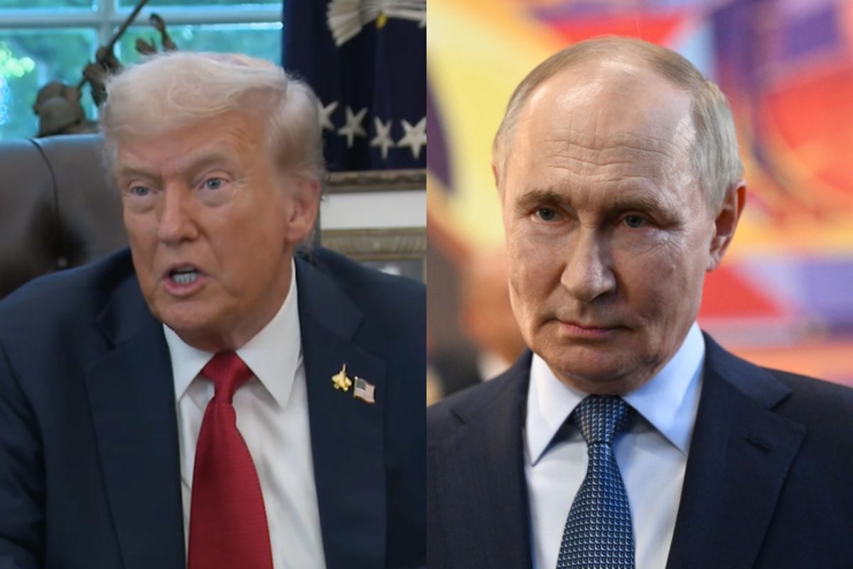 Trump comenta teste nuclear de Putin e diz ter submarino “na costa da Rússia”