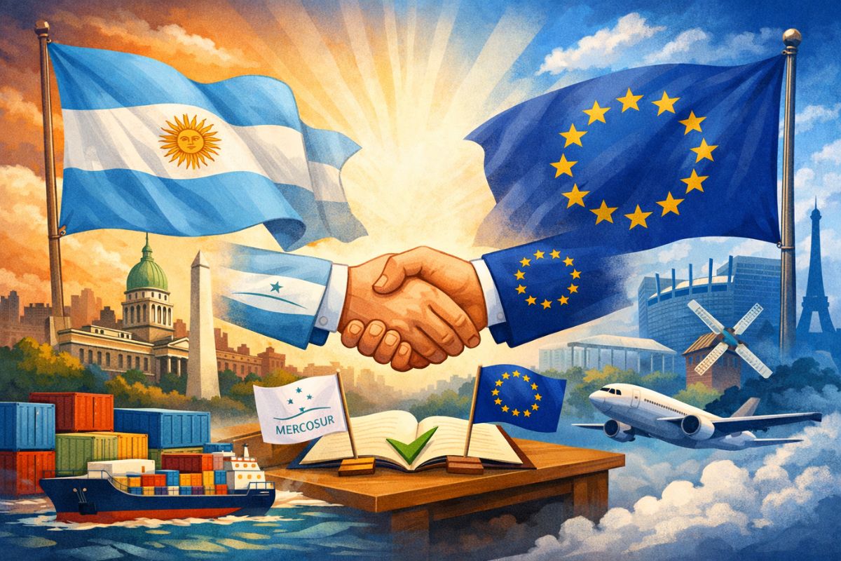Argentina confirma acordo Mercosul-União Europeia após votação decisiva no Senado
