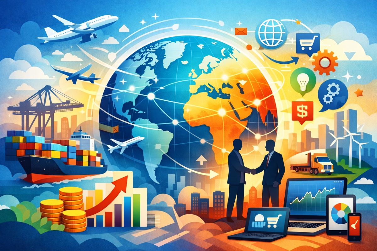 O que é globalização e por que ela influencia os negócios?