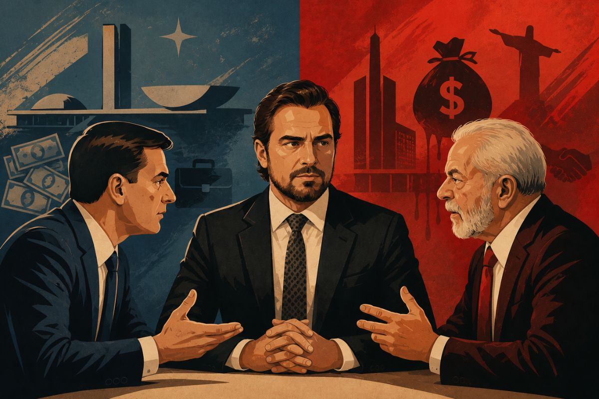 Dois candidatos e um banqueiro