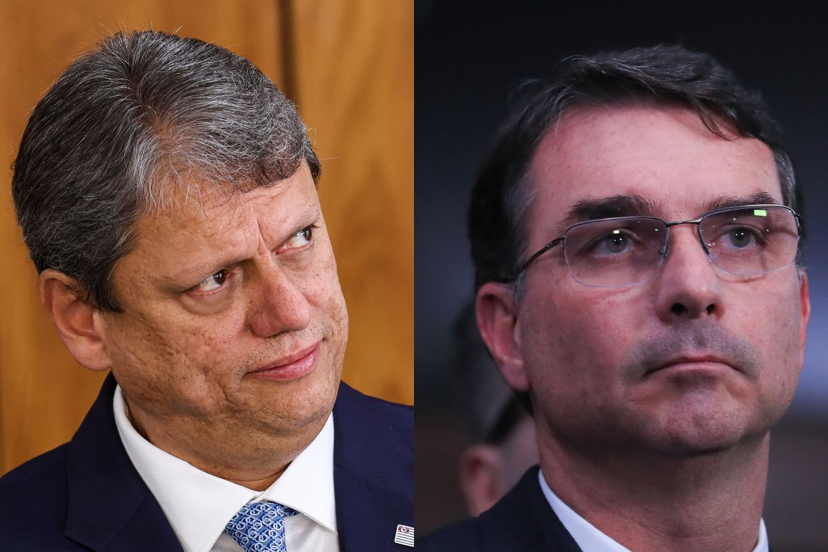 Levantamento aponta empate de Flávio Bolsonaro e Tarcísio com Lula no 2º turno