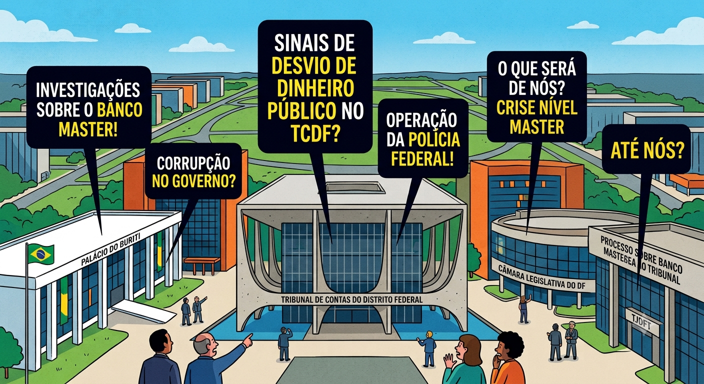 O assunto em Brasília é Master