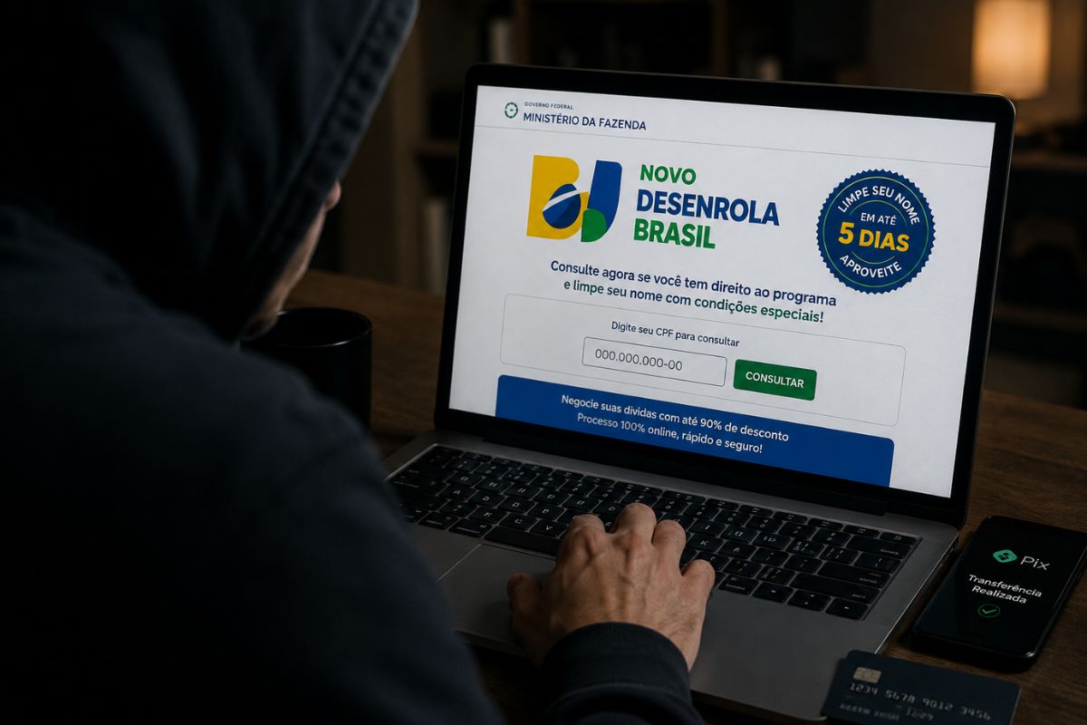 Golpistas criam site falso simulando Novo Desenrola Brasil e governo faz alerta
