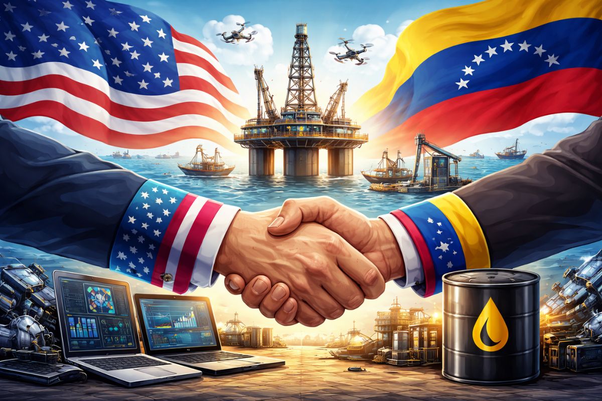EUA liberam tecnologia para petróleo da Venezuela após captura de Maduro; saiba do que se trata
