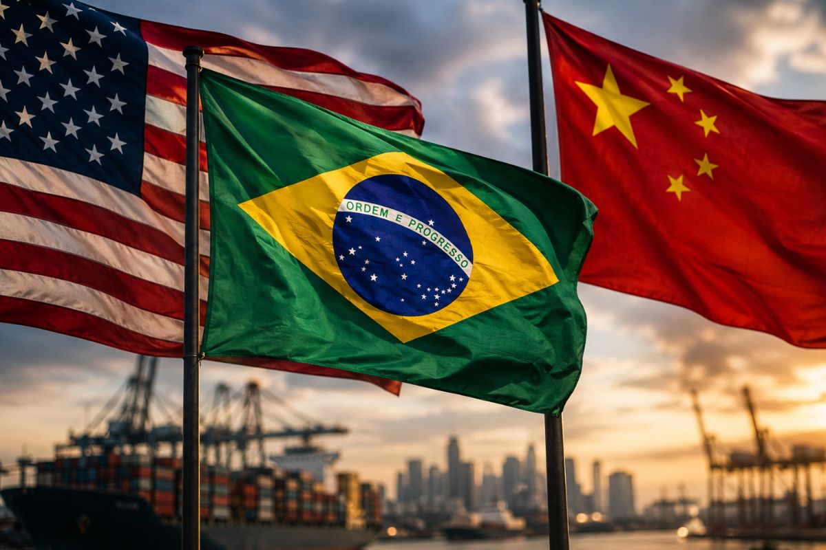 Disputa por influência entre a China e os EUA; o que cada um deles quer do Brasil?