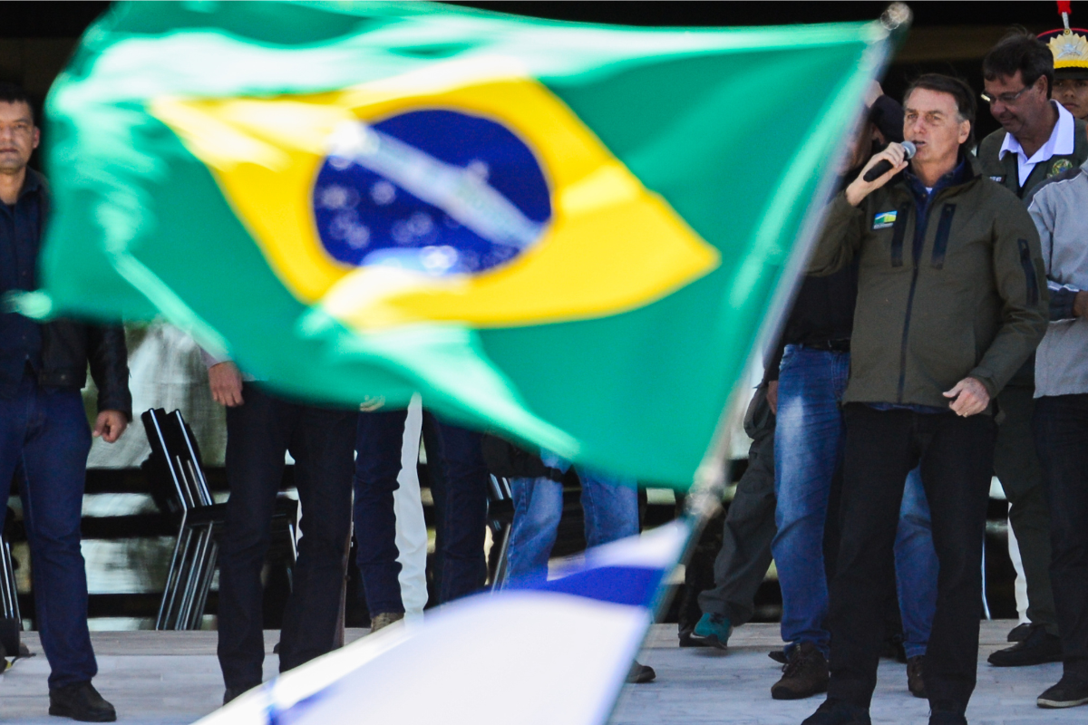 Ato pró-anistia mobiliza apoiadores de Bolsonaro em Brasília; veja imagens