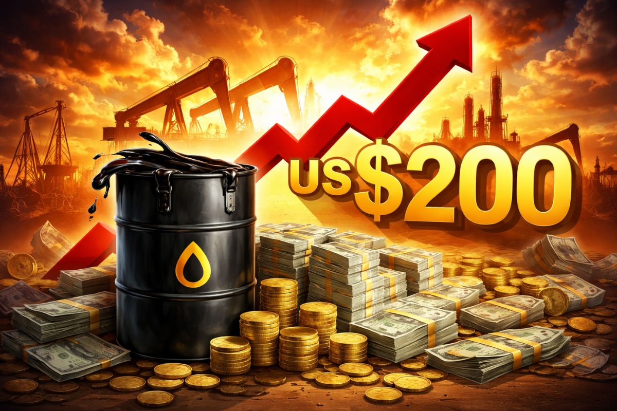 Petróleo a US$ 200? Entenda previsão de empresa caso guerra siga por mais alguns meses