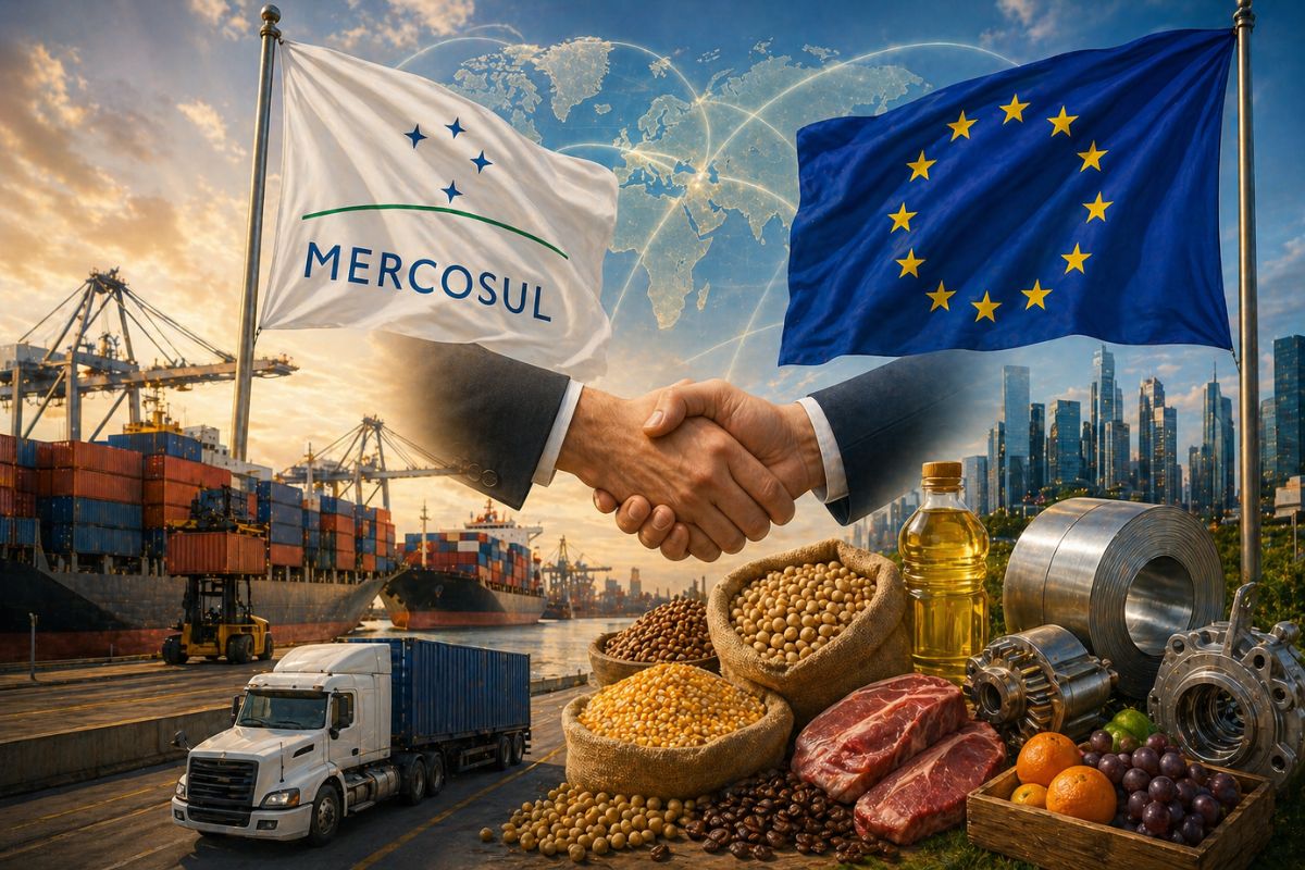 CNI estima mais de 5 mil produtos com tarifa zero após acordo entre UE e Mercosul